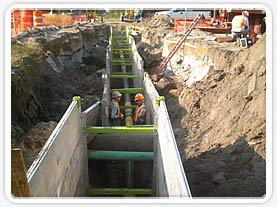 Pipeline Maintenance Safety at the Ronald Reagan Parkway Project